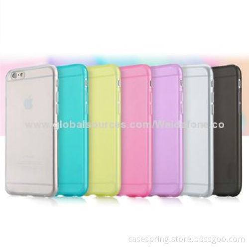 TPU cases for iPhone 6, transparent TPU soft shell